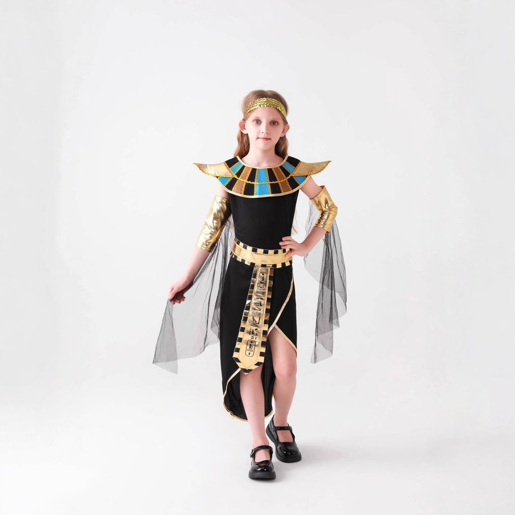 Cosplay Costume Children's Halloween Costume Egyptian Pharaoh Costume Role Play Costume In Stock Manufacturer