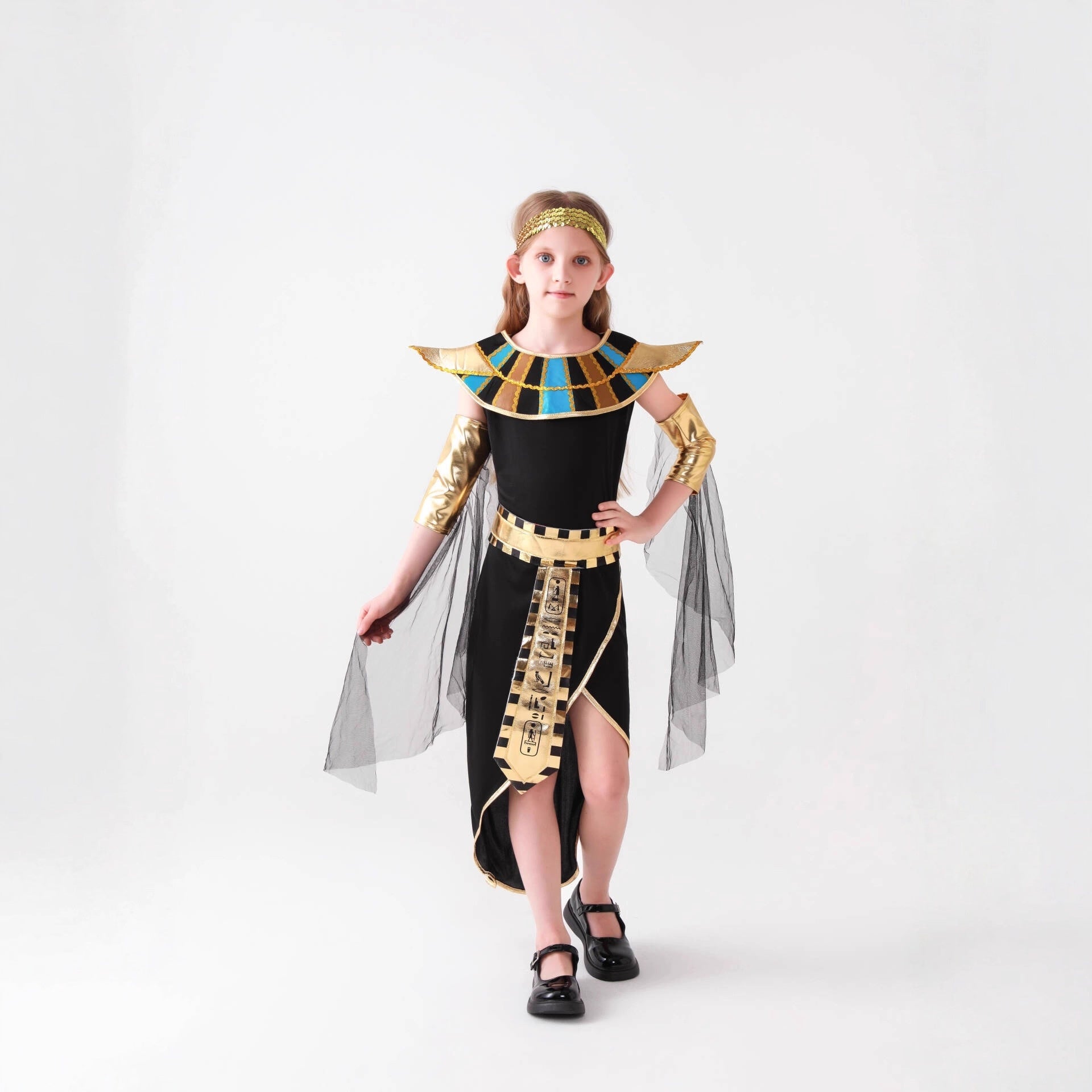 Cosplay Costume Children's Halloween Costume Egyptian Pharaoh Costume Role Play Costume In Stock Manufacturer