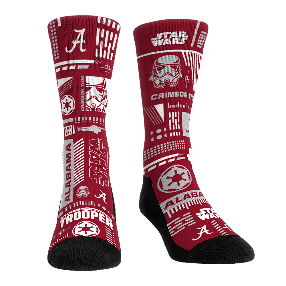 Alabama Crimson Tide - Star Wars  - Stormtrooper Pattern