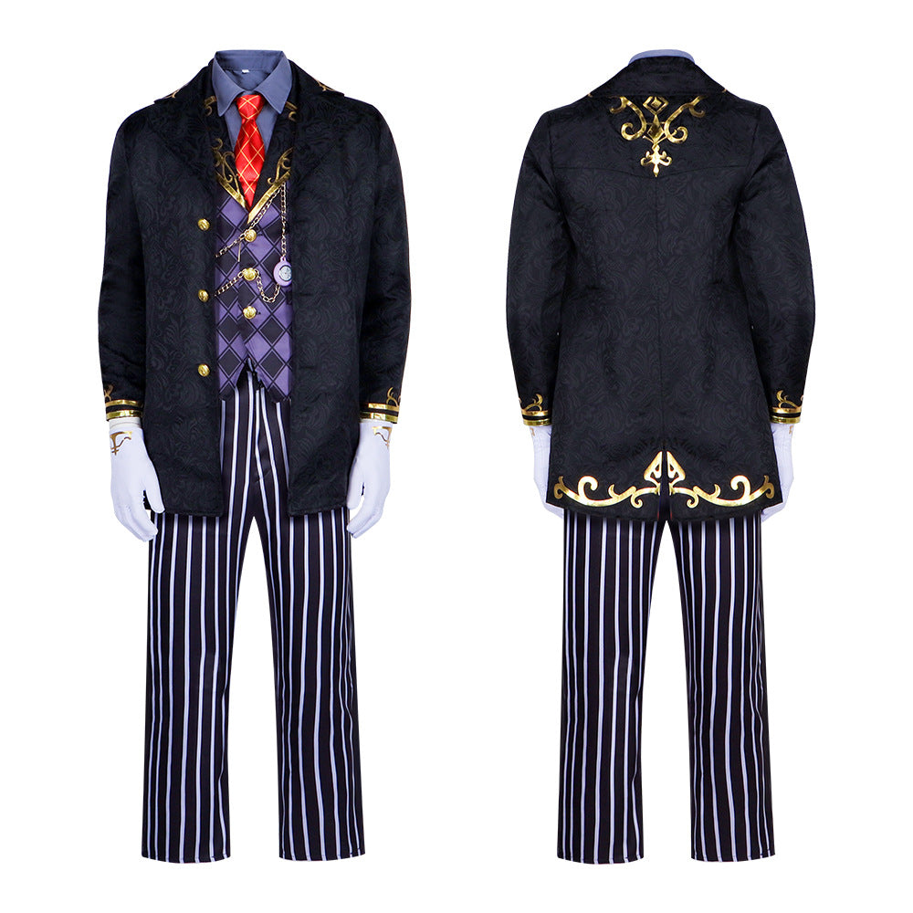 Fifth Personality Cosplay Costume Undertaker Izo Karl Jinxman Cosplay Costume Halloween Game Anime Costume