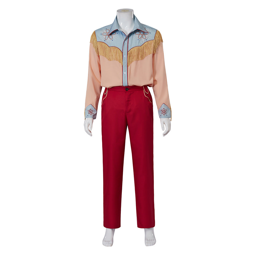 Back to the Future 3Cos Martin Western Cowboy Costume Halloween Party Cosplay Performance Costume