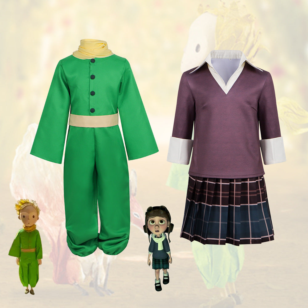 The Little Prince Cosplay Costume for Kids, Unisex Child Costume, Prince Costume for Dress Up