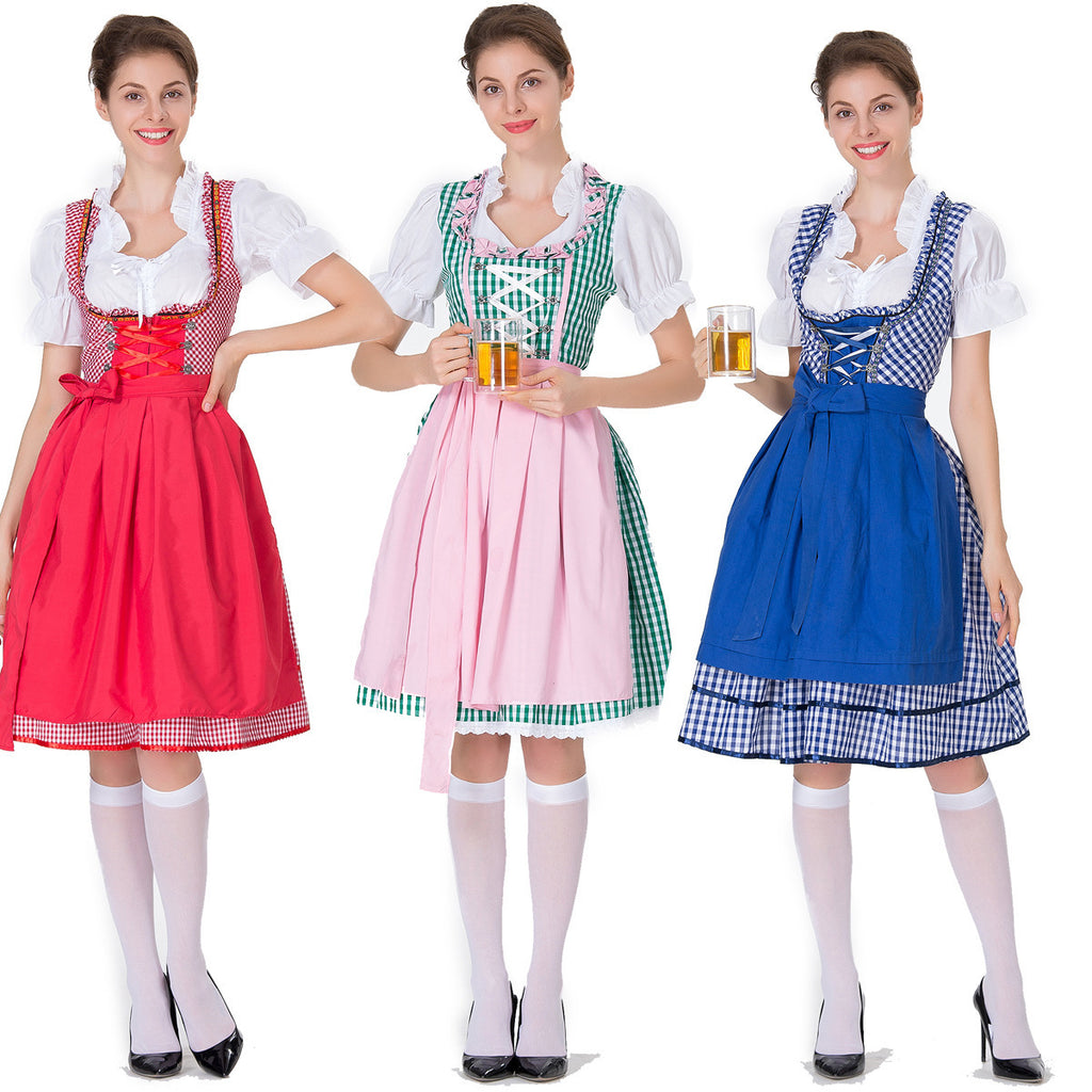 Halloween beer girl dress shapewear stage performance costume maid costume