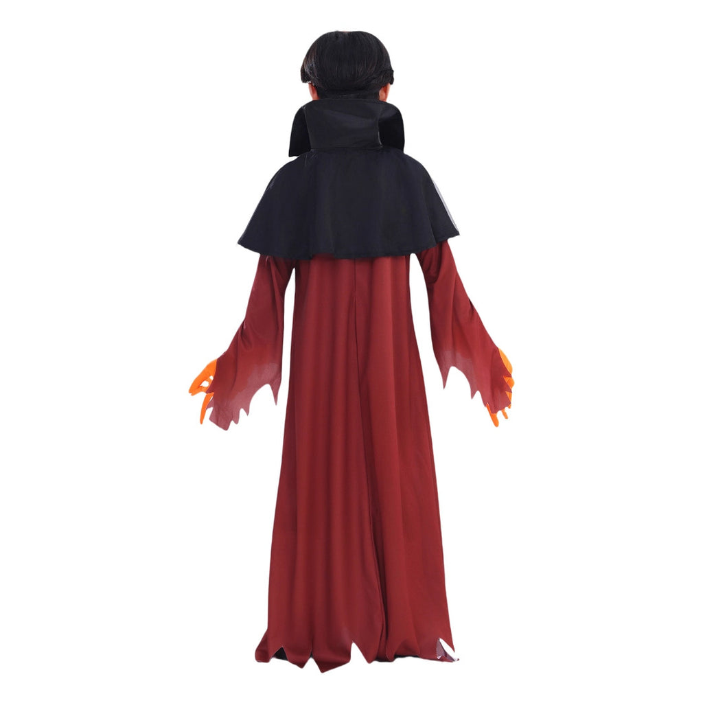 Children's Halloween costume party demon pumpkin costume dress up cosplay performance costume