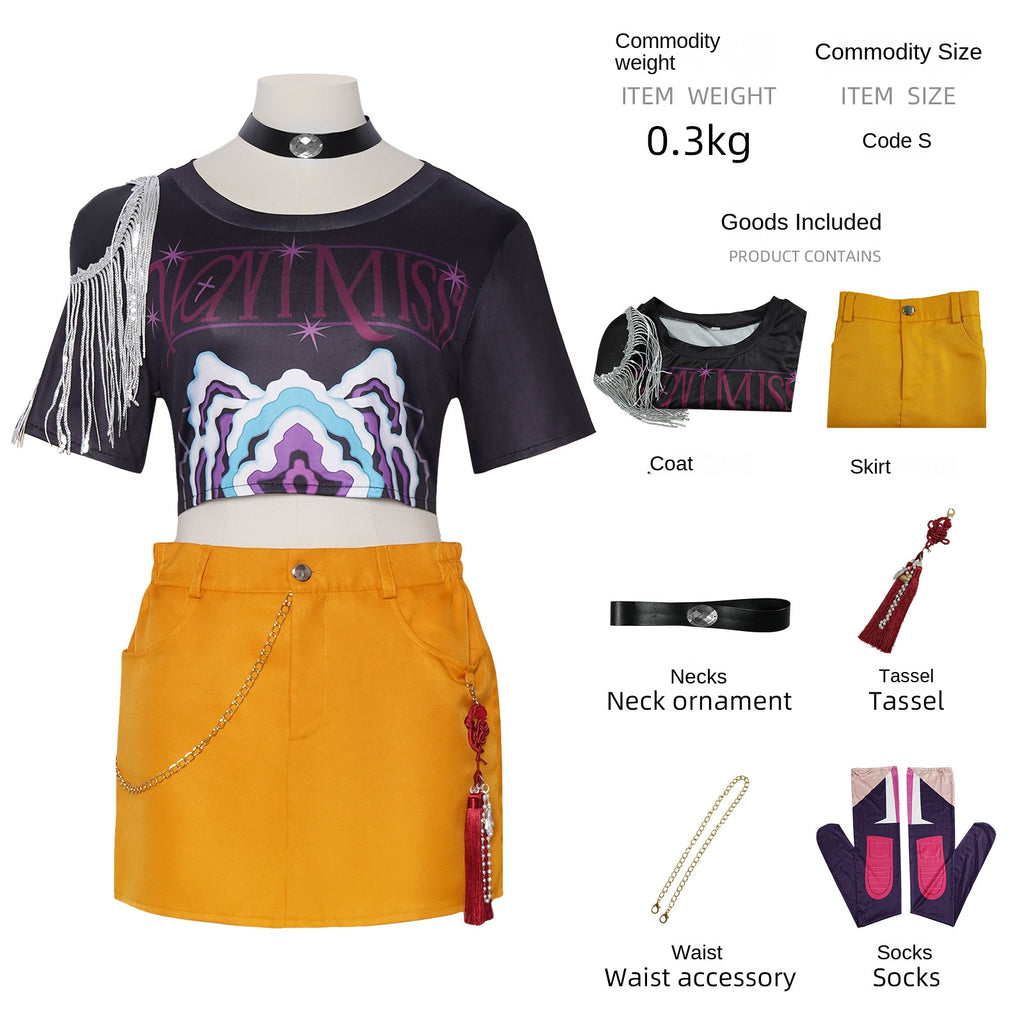 Children's adult witch hunt cosplay costume Halloween Mira costume