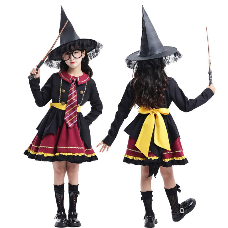 Copy of Harry Potter Cosplay Costume Children Adult Halloween  Dress Lolita Stage