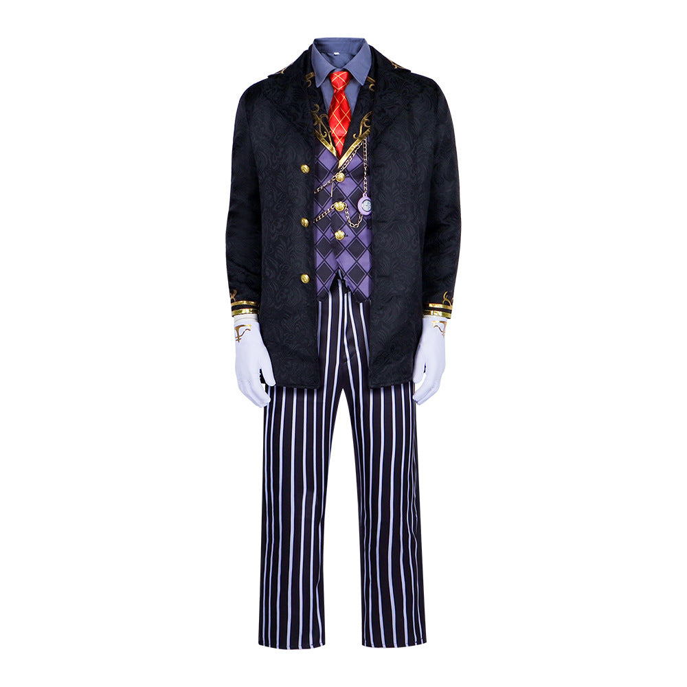 Fifth Personality Cosplay Costume Undertaker Izo Karl Jinxman Cosplay Costume Halloween Game Anime Costume