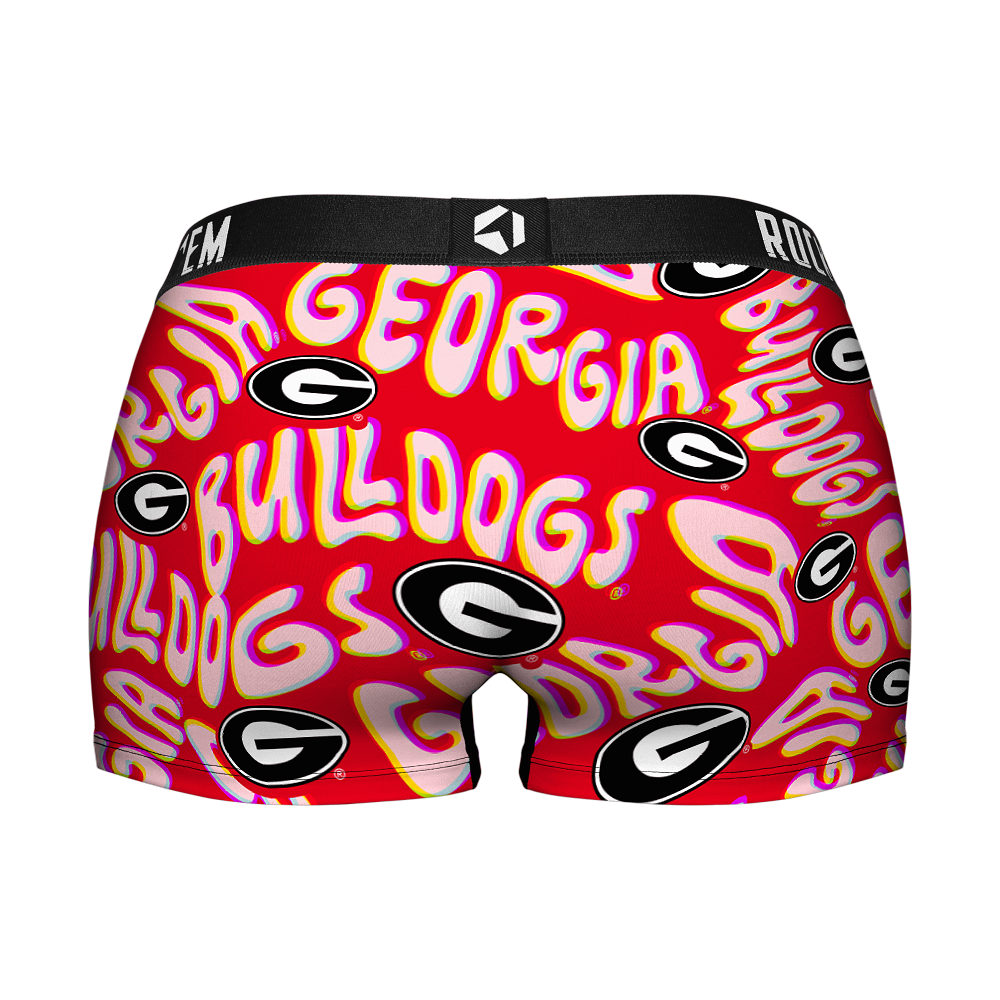 Women's Boy Shorts - Georgia Bulldogs  - Twisted Wordmark
