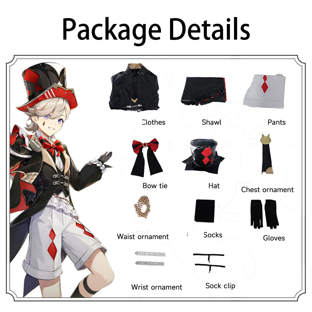 Genshin Impact Linkage Linneline Nite Kentucky Fried Chicken cos clothes KFC animation game full cosplay clothes