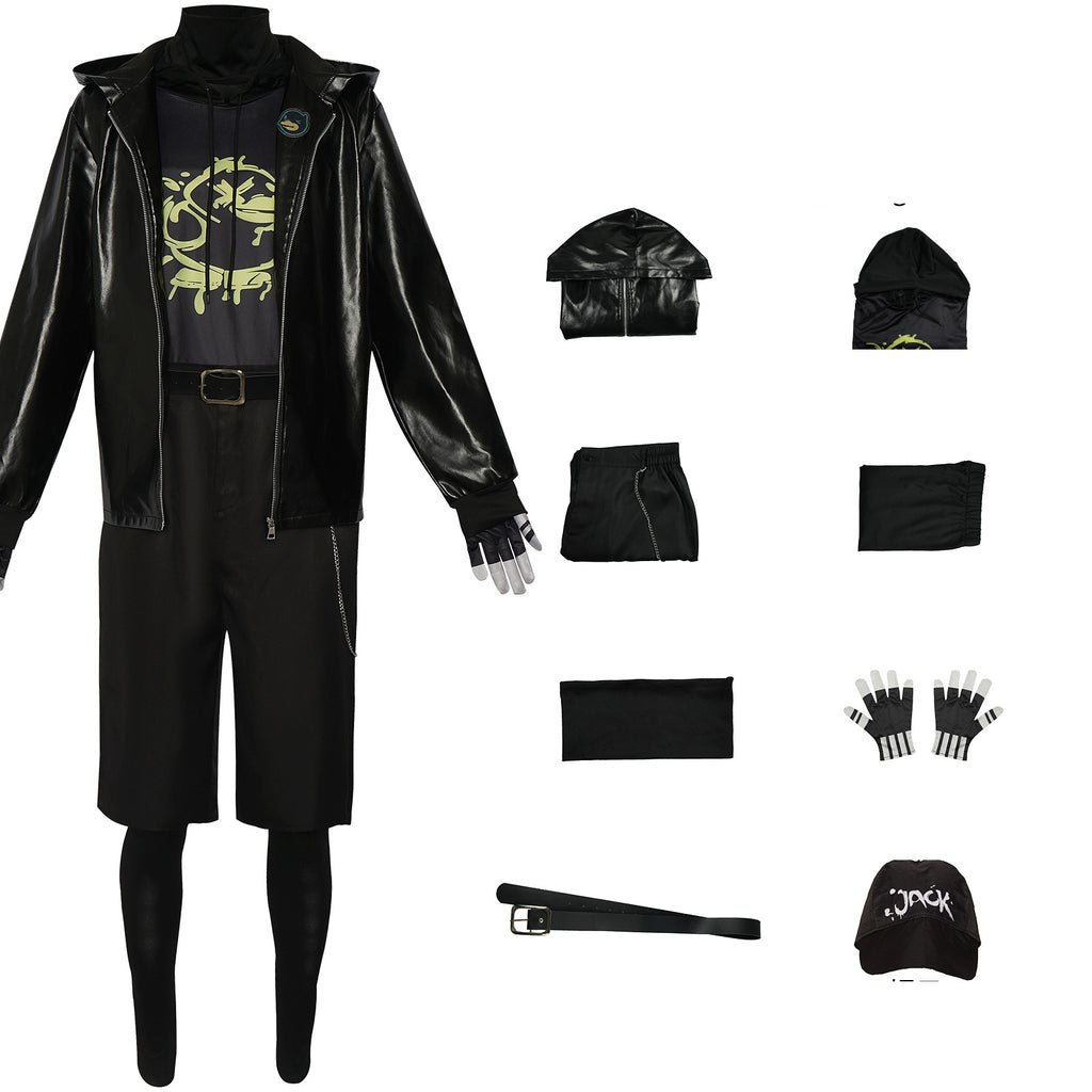 Halloween Identity V cosplay costume, mercenary Nebu sports hoodie, trendy costume, cosplay stage performance costume