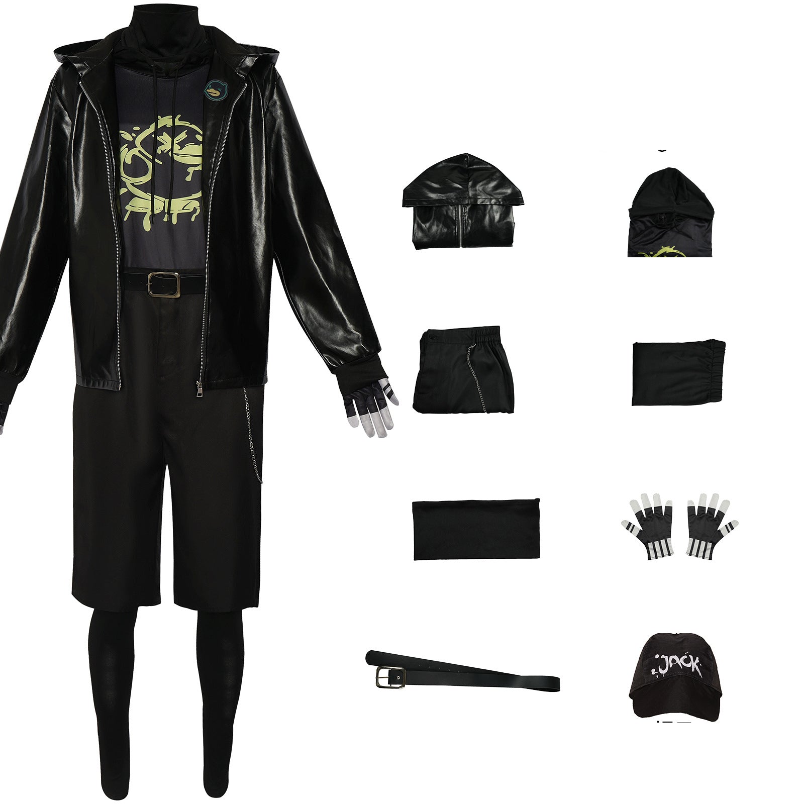 Halloween Identity V cosplay costume, mercenary Nebu sports hoodie, trendy costume, cosplay stage performance costume