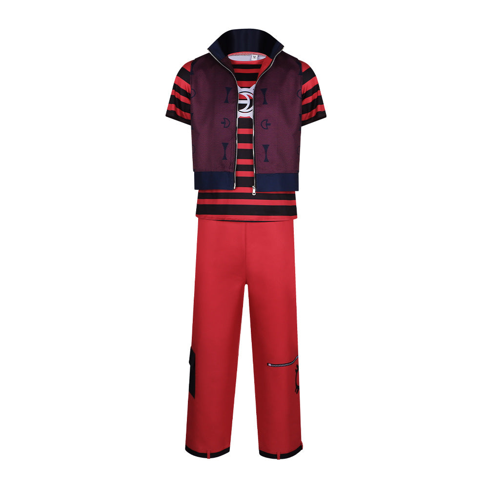 Zombie High School Cosplay Costume Victor Costume Punk Halloween Cross-border Role Play Stage Costume