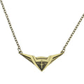 Marvel Comic Wonder Woman Crown Charm Pendant & Necklace