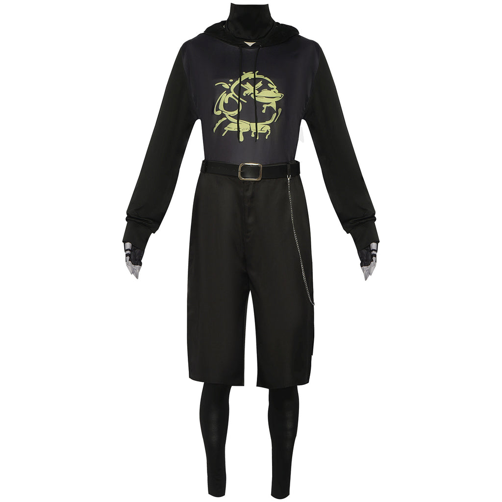 Halloween Identity V cosplay costume, mercenary Nebu sports hoodie, trendy costume, cosplay stage performance costume