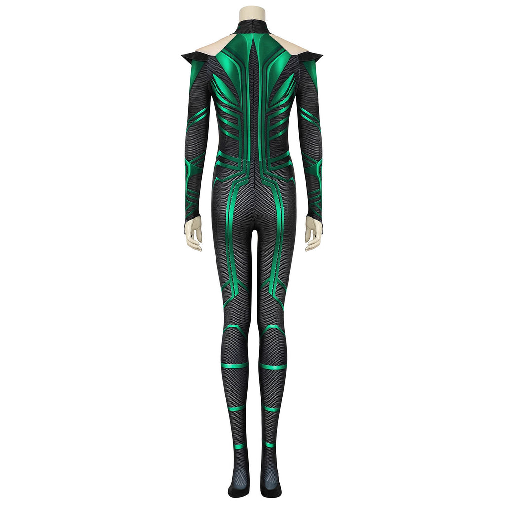 Thor 3 Hella cosplay Marvel villain same model as Gods Twilight Death Goddess one-piece tight fitting