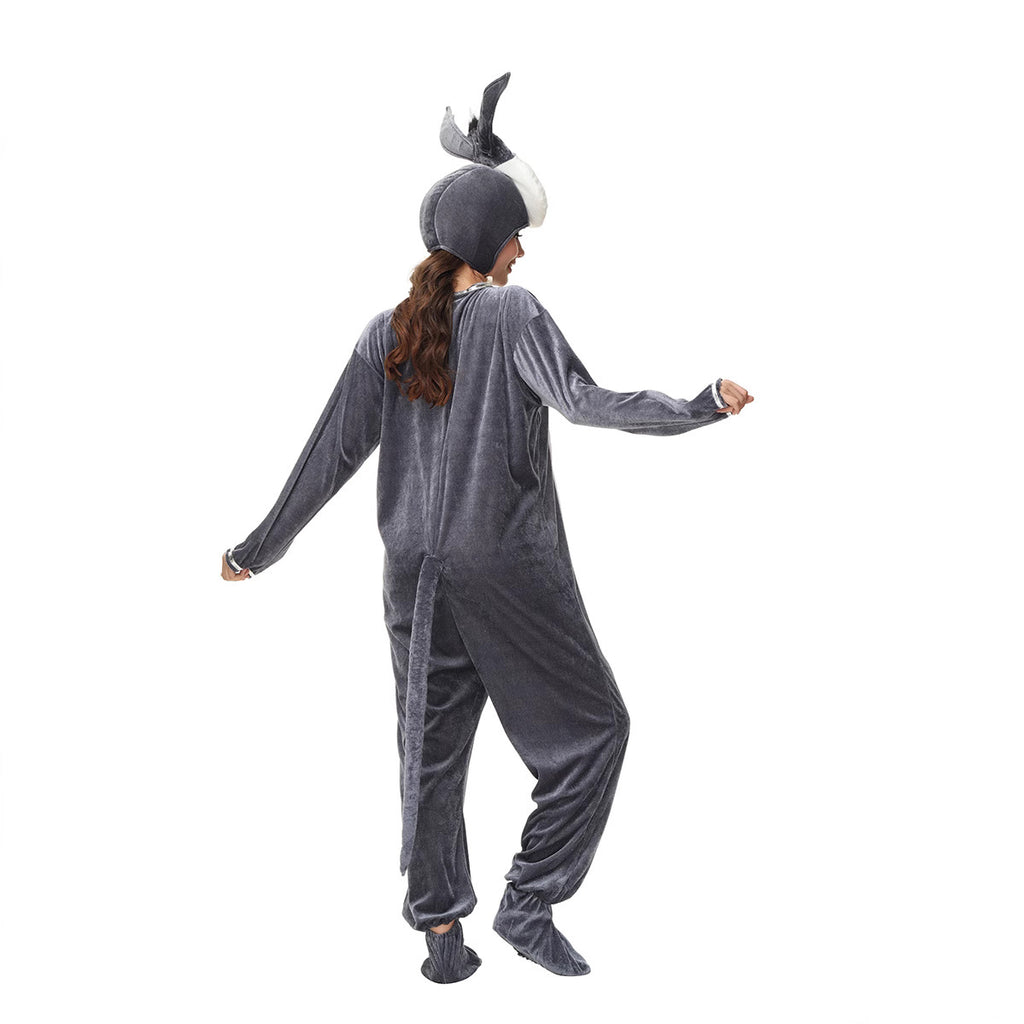 Halloween Parent-Child Costume for Men and Women, Donkey Animal Movie Costume, Performance Costume, Role Play Costume, Photography Outfit