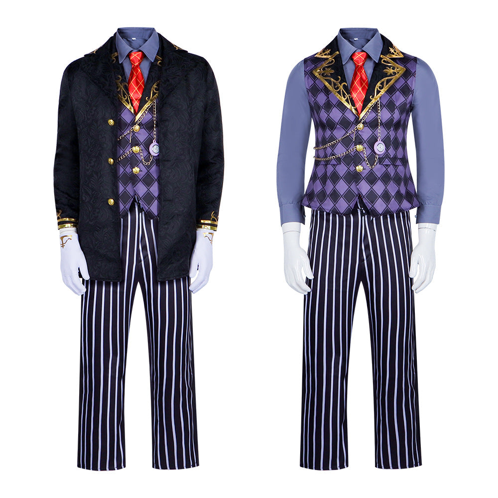 Fifth Personality Cosplay Costume Undertaker Izo Karl Jinxman Cosplay Costume Halloween Game Anime Costume