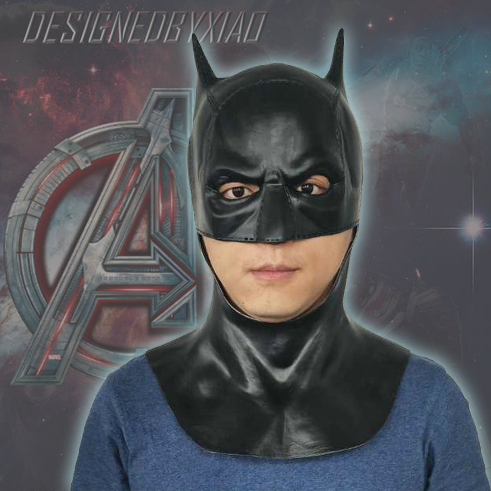 Halloween Latex Mask Marvel Batman superhero headgear Party Costume Prom props