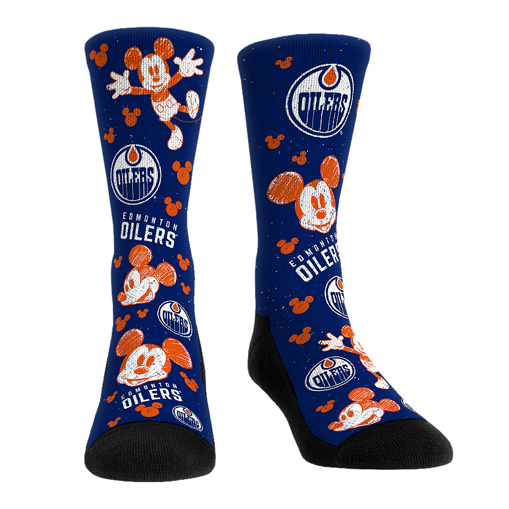 Edmonton Oilers - Disney - Mickey Sketch