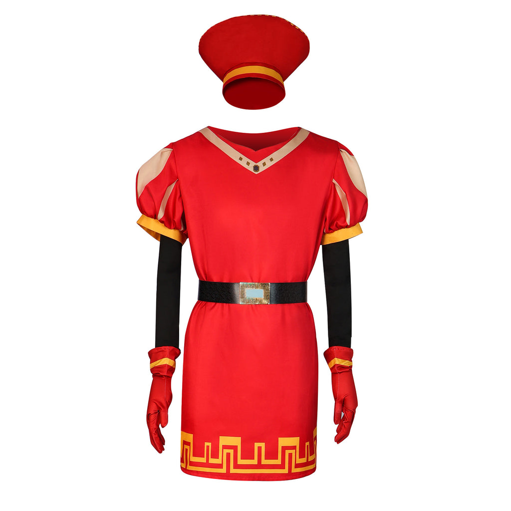 Halloween Maxi Cosplay Costume Shrek 4D Lord Farquaad Cosplay Costume