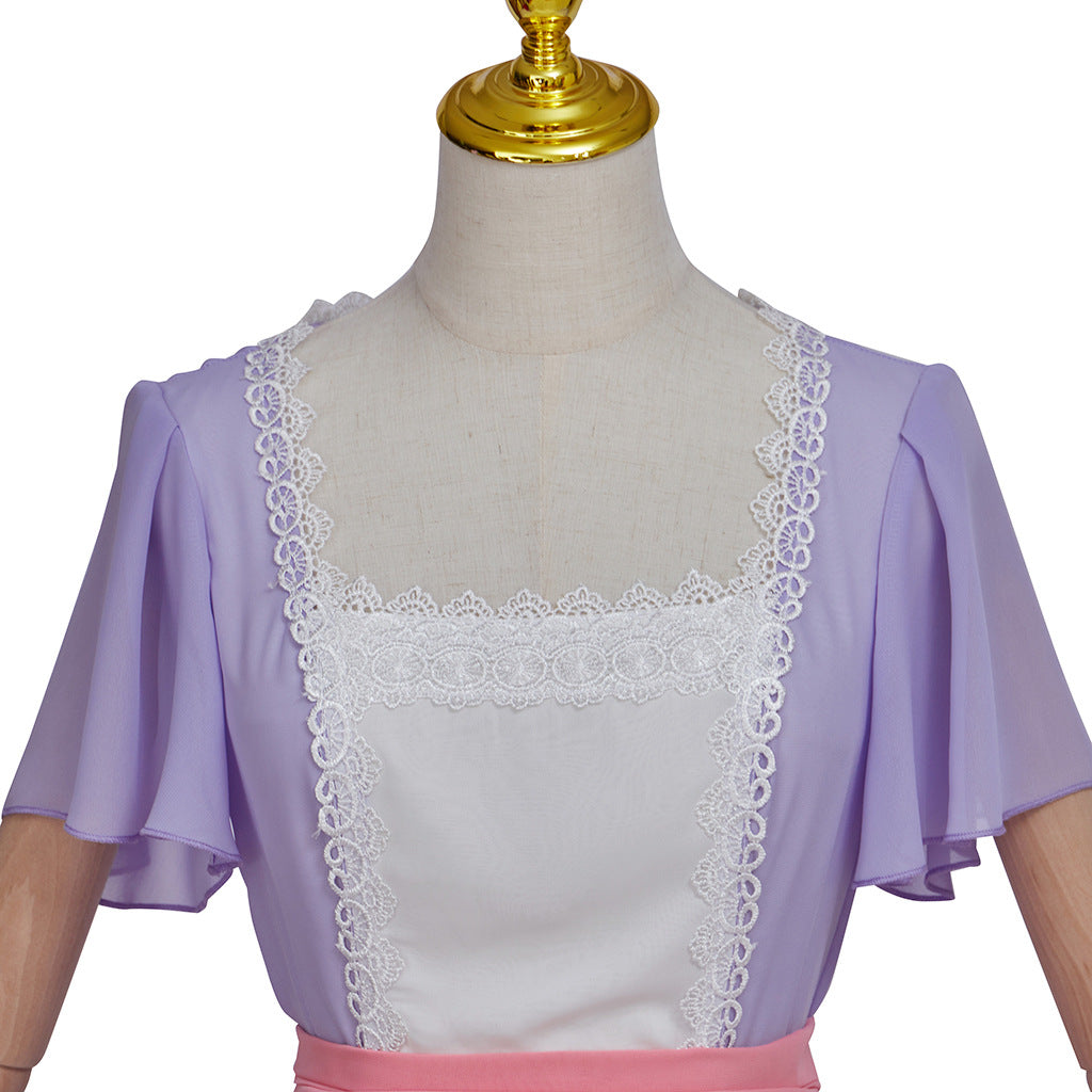 Titanic Rose cosplay costume same dress Halloween performance cosplay costume