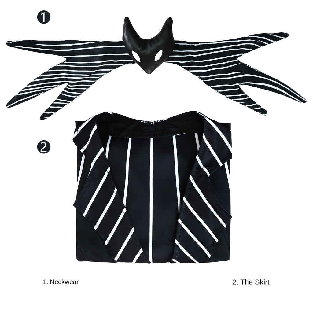 Christmas Eve Scar cosplay costume Jack Skellington Halloween costume