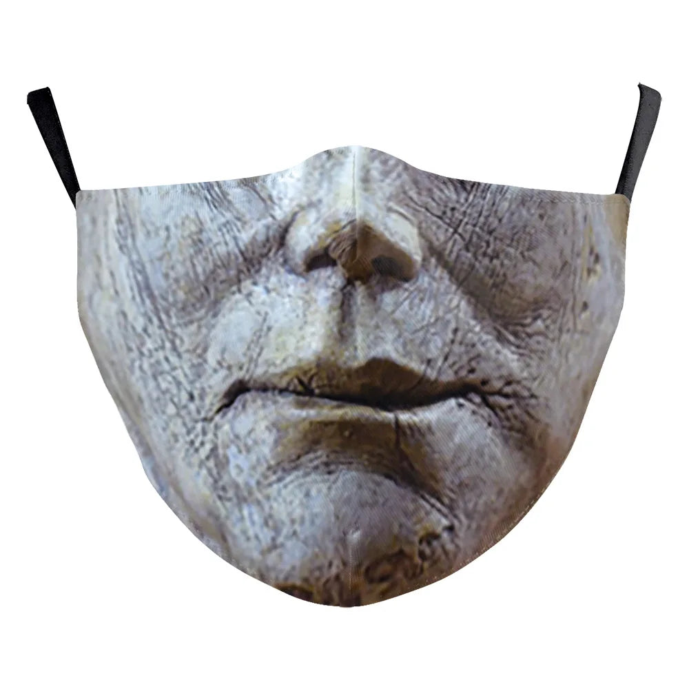 Halloween Horrible Killers Pennywise Jason Voorhees Michael Myers Leatherface Cosplay Face Mask Adult Kids Dustproof Scary Masks