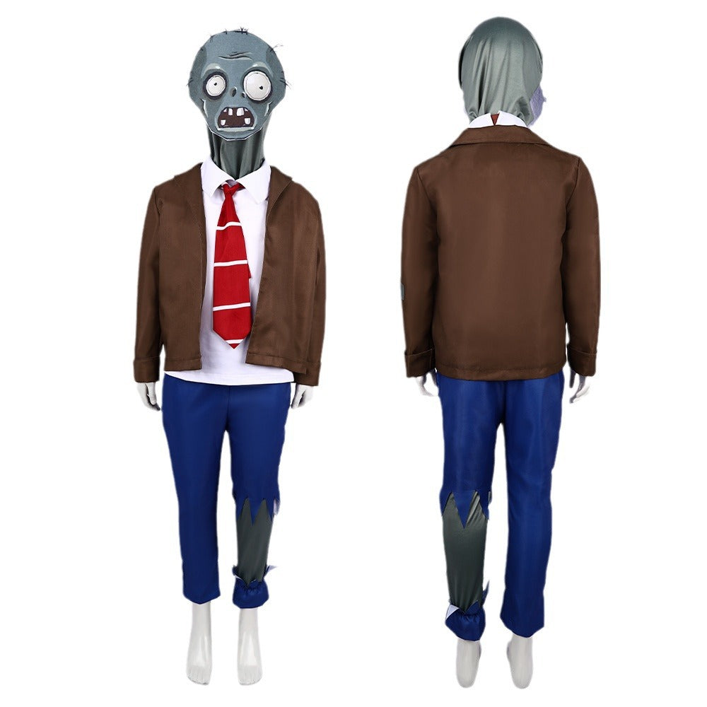 Halloween Plants vs Zombies game cosplay costume character cosplay clothes children stage performance cos costume