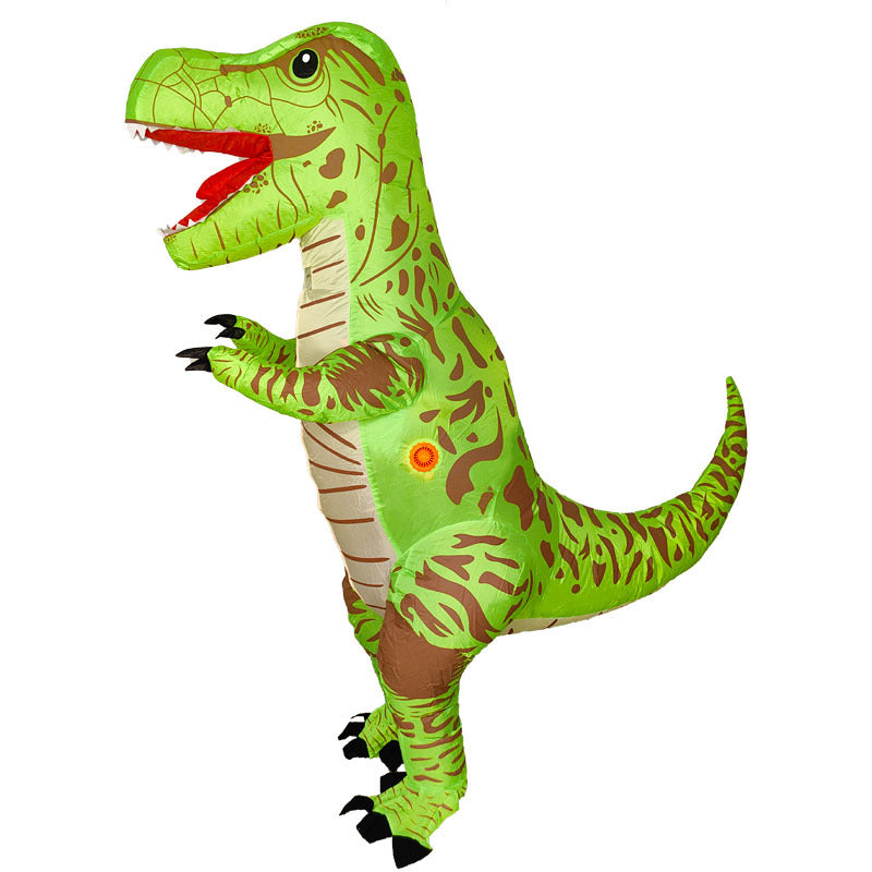 Amazon funny children dinosaur celebration doll makeup props Halloween Tyrannosaurus inflatable costume costume