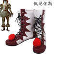 Pennywise Halloween horror clown cosplay shoes
