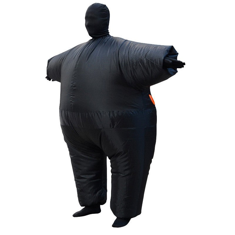 Christmas inflatable clothing adult invisible costume inflatable clothing Halloween White Silicon inflatable cospiay costume