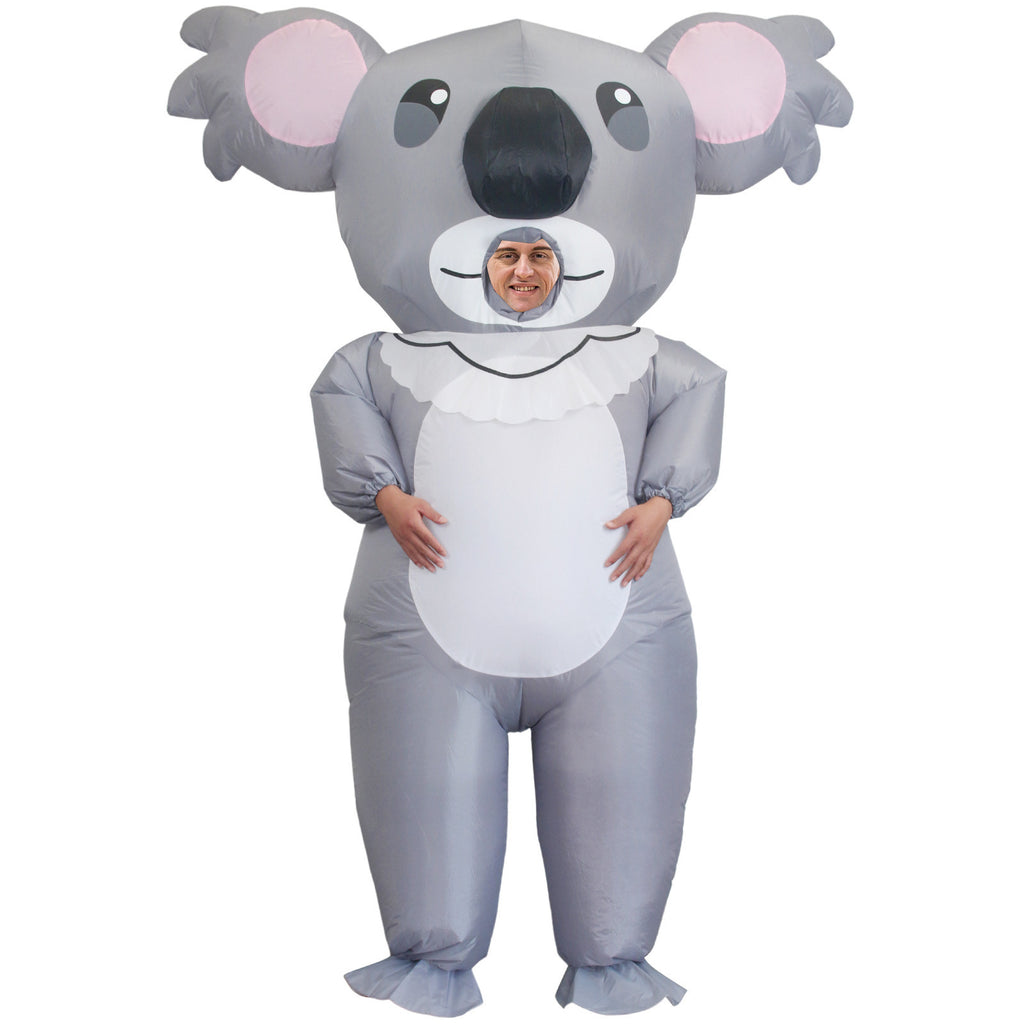 Cross-border Halloween pink pig koala inflatable clothing funny cartoon doll body inflatable clothing ball performance costume