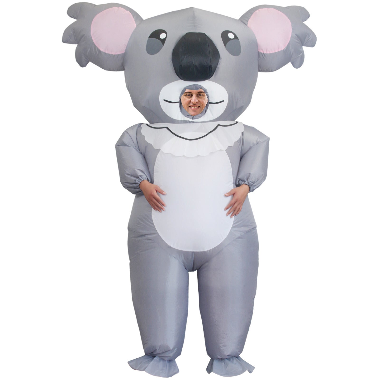 Cross-border Halloween pink pig koala inflatable clothing funny cartoon doll body inflatable clothing ball performance costume