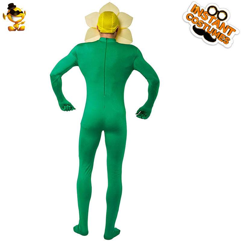 Big male sunflower suit Carnival spoof costume stage performance costume and accessories cosplay costume role play