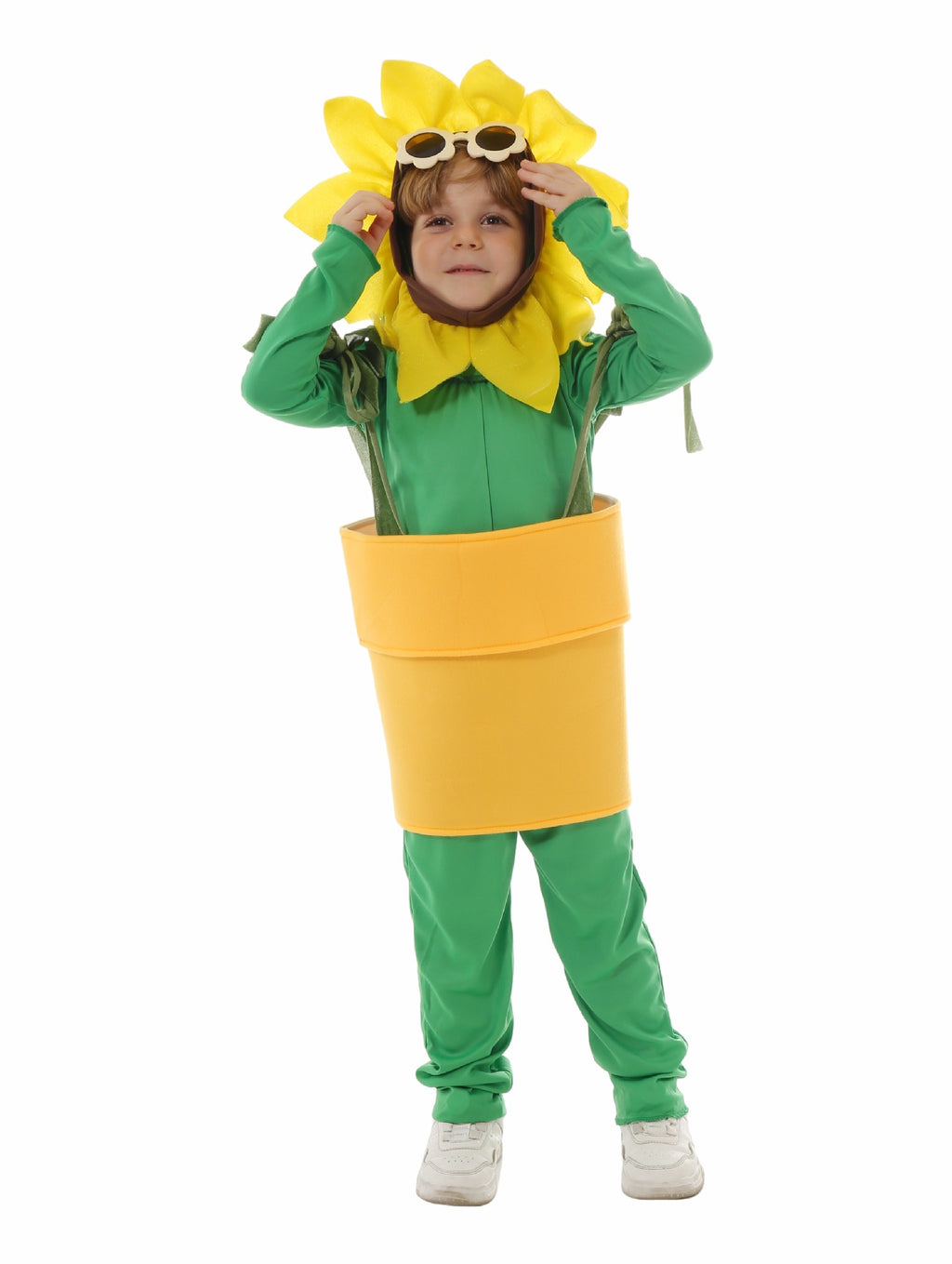 Children's rose cosplay costume performance costume performance wear sunflower tree caterpillar decoration