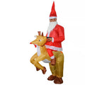 Cross-border hot selling Santa Claus inflatable clothing Christmas tree inflatable clothing pack Christmas Snowman inflatable clothing costumes