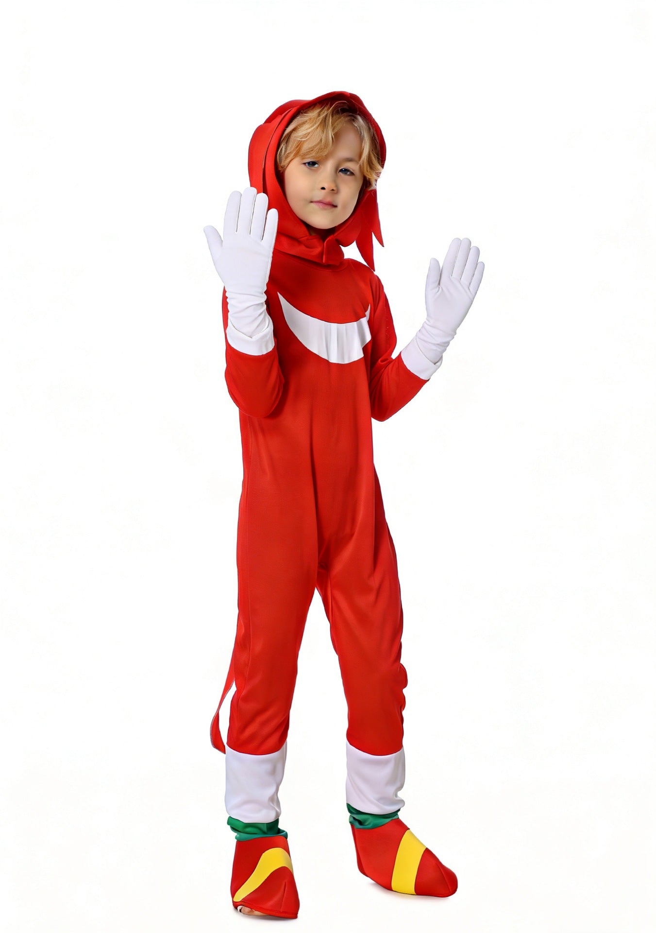 Halloween costume hedgehog Blue sonic costume Super supersonic kid sonic performance wear