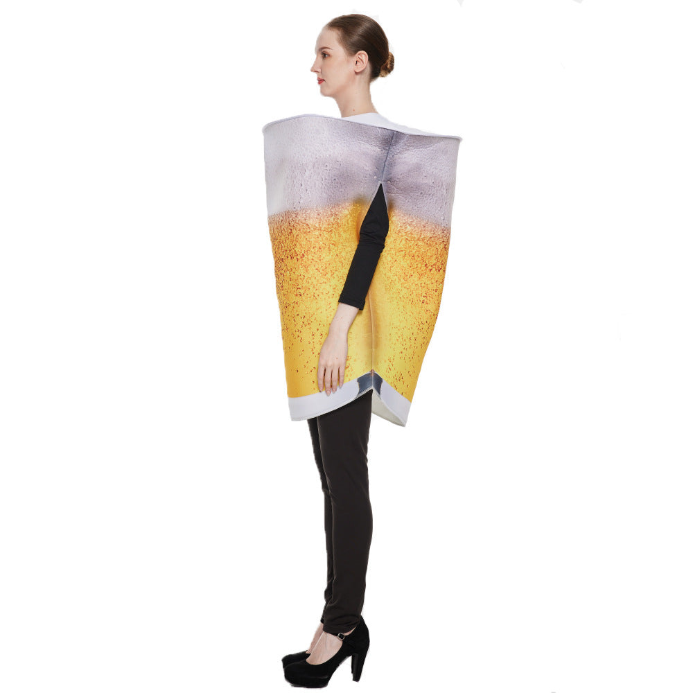 In stock Halloween new beer steins performance costume cosplay party performance costume fun Jumpsuit Costume