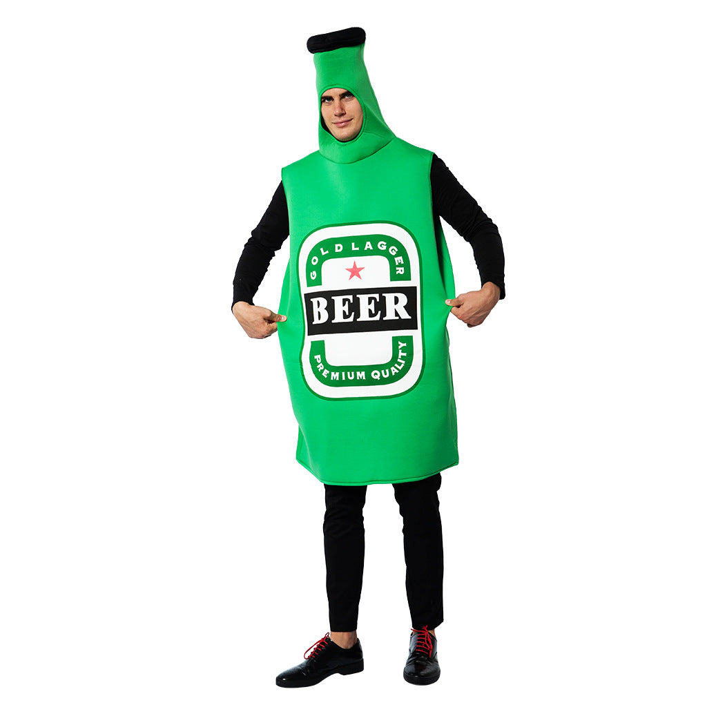 In stock Halloween new beer cosplay clothes Adult Costume Party campus performance costume fun stage costume