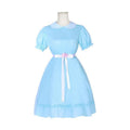 Shining The Shining cos costume twins girls' blue dress horror character Halloween costume