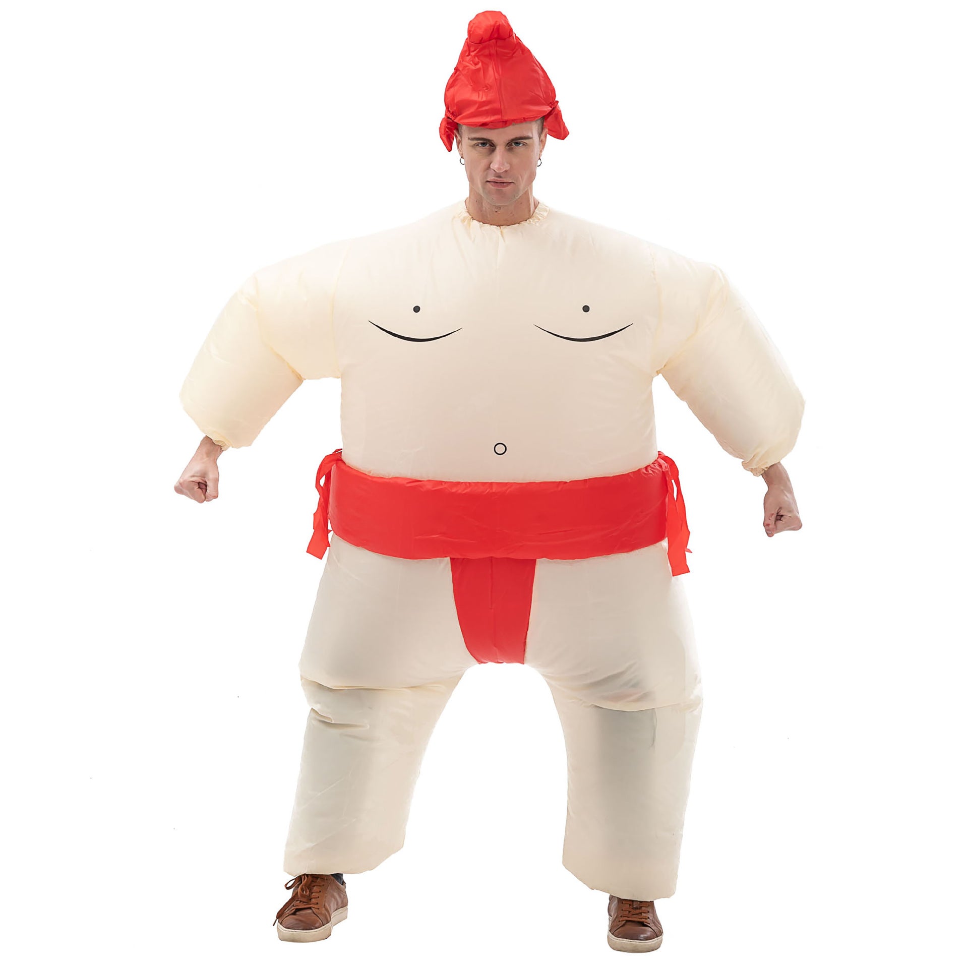Halloween comedy show wrestling props fat funny inflatable doll costume sumo inflatable clothes