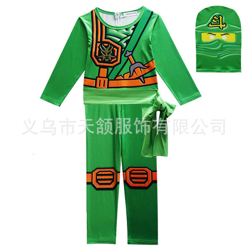 Children's Lego Ninjago cosplay costume kids Halloween anime jumpsuit costume costumes
