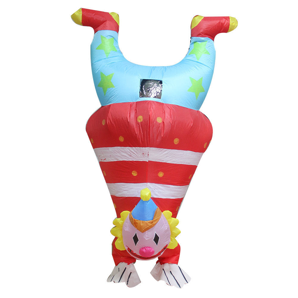 Cross-border Halloween performance inflatable costume American team clown party performance costume performance activity inflatable costume