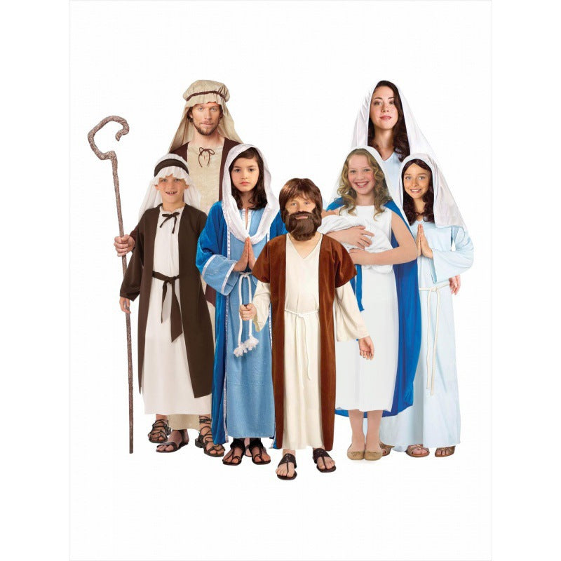 Halloween Jesus Bible children's costume adult performance wear wholesale cosplay cos costume party costume