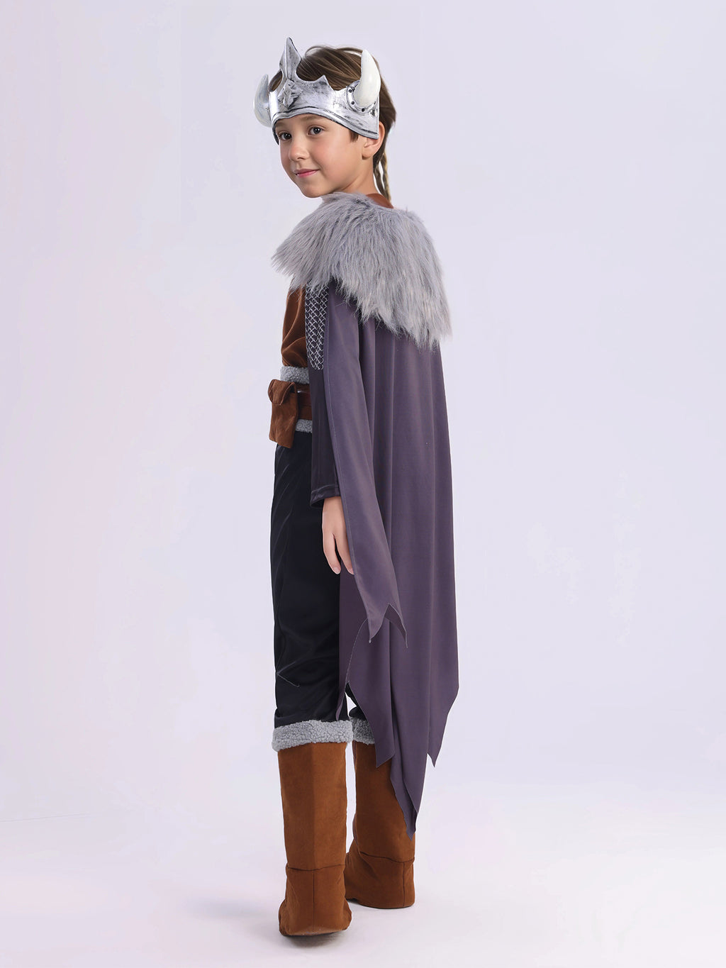 New children's Viking pirate performance wear warrior cosplay costume Halloween cos costume stage costume