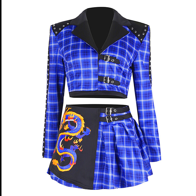 Jazz Dance costume original hip hop performance wear Korean dance women's team costume suit annual meeting business performance dancing costume