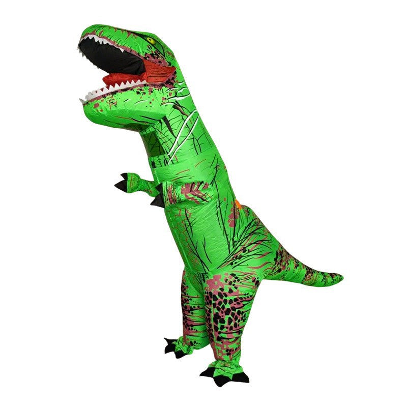 Amazon funny children dinosaur celebration doll makeup props Halloween Tyrannosaurus inflatable costume costume