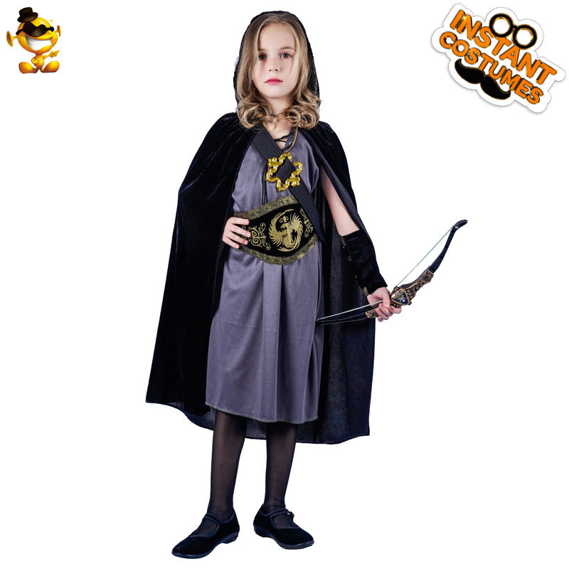 European and American Halloween girl archers costume cosplay shooter role play party costume