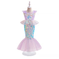 Girl's princess dress cosplay costume children mermaid dress children's party performance costume