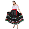 Mexican ethnic women's dress Halloween play costume bright singer role stage costume Halloween clothes
